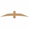 Ekena Millwork Bellingham Timber Gable Bracket, Western Red Cedar, 72"W x 15"H x 5 1/2"D x 5 1/2"F, 5/12 Pitch GBW072X15X0606BEL00SWR - alternate 1